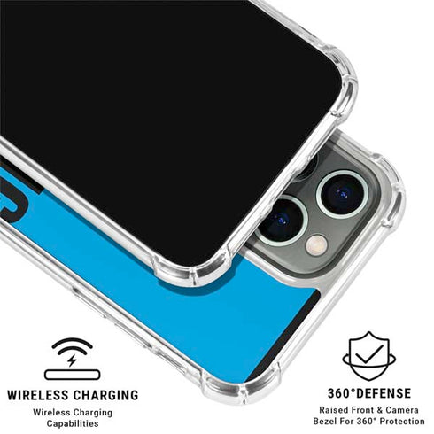 NFL Carolina Panthers Team Motto iPhone 16 Pro Clear Case